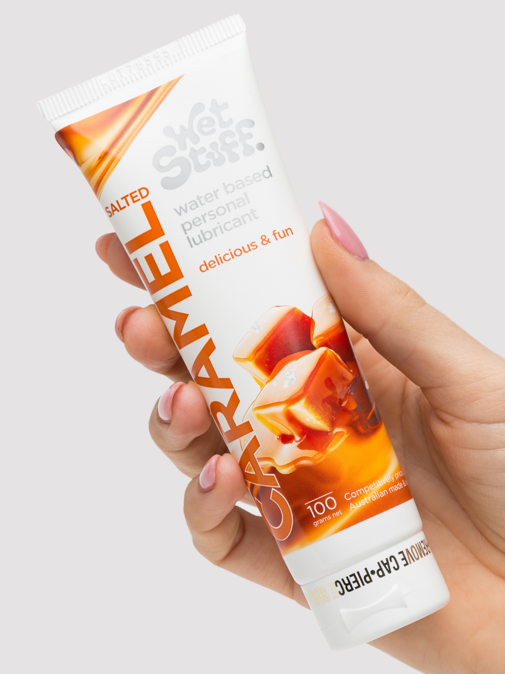 Wet Stuff Salted Caramel Flavoured Lubricant 100ml, , hi-res