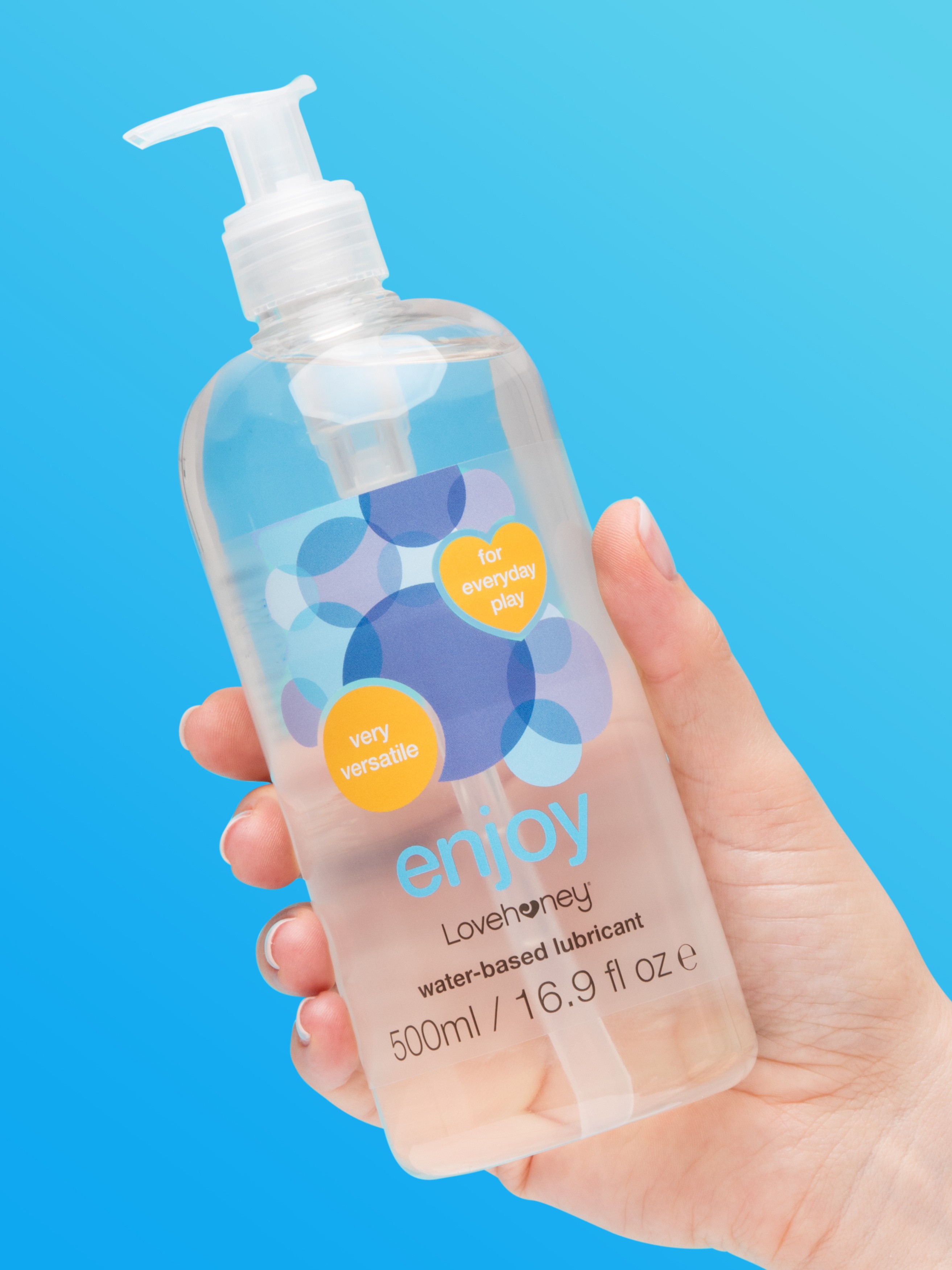 Lovehoney Enjoy Water-Based Lubricant 500ml, , hi-res