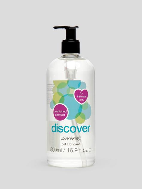 Lovehoney Discover Water-Based Anal Lubricant 500ml, , hi-res