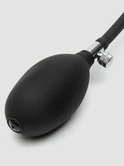 Plug anal gonflable pénis 15 cm, Cock Locker, Noir, hi-res