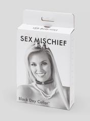 Sex & Mischief Black Day Collar, Black, hi-res