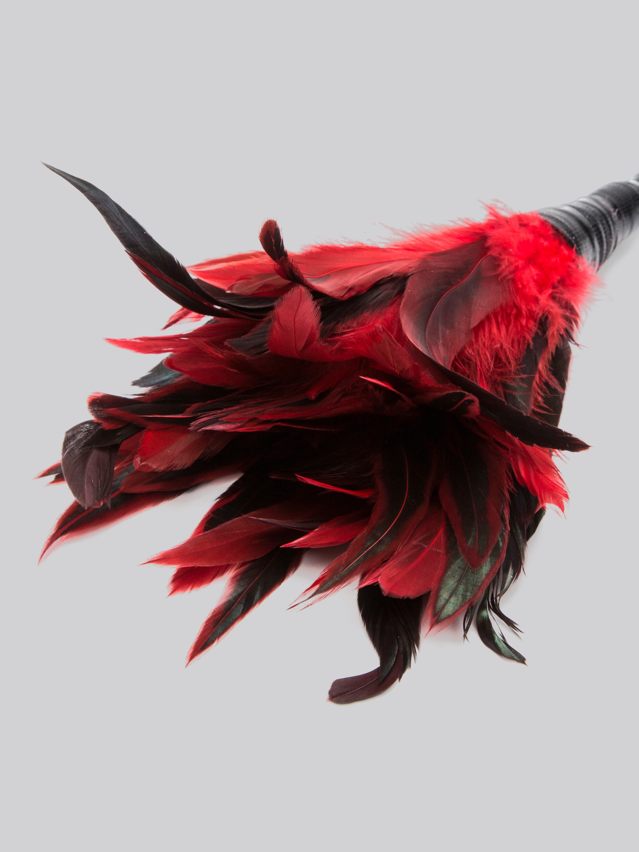 Fetish Fantasy Frisky Red Feather Tickler, Red, hi-res