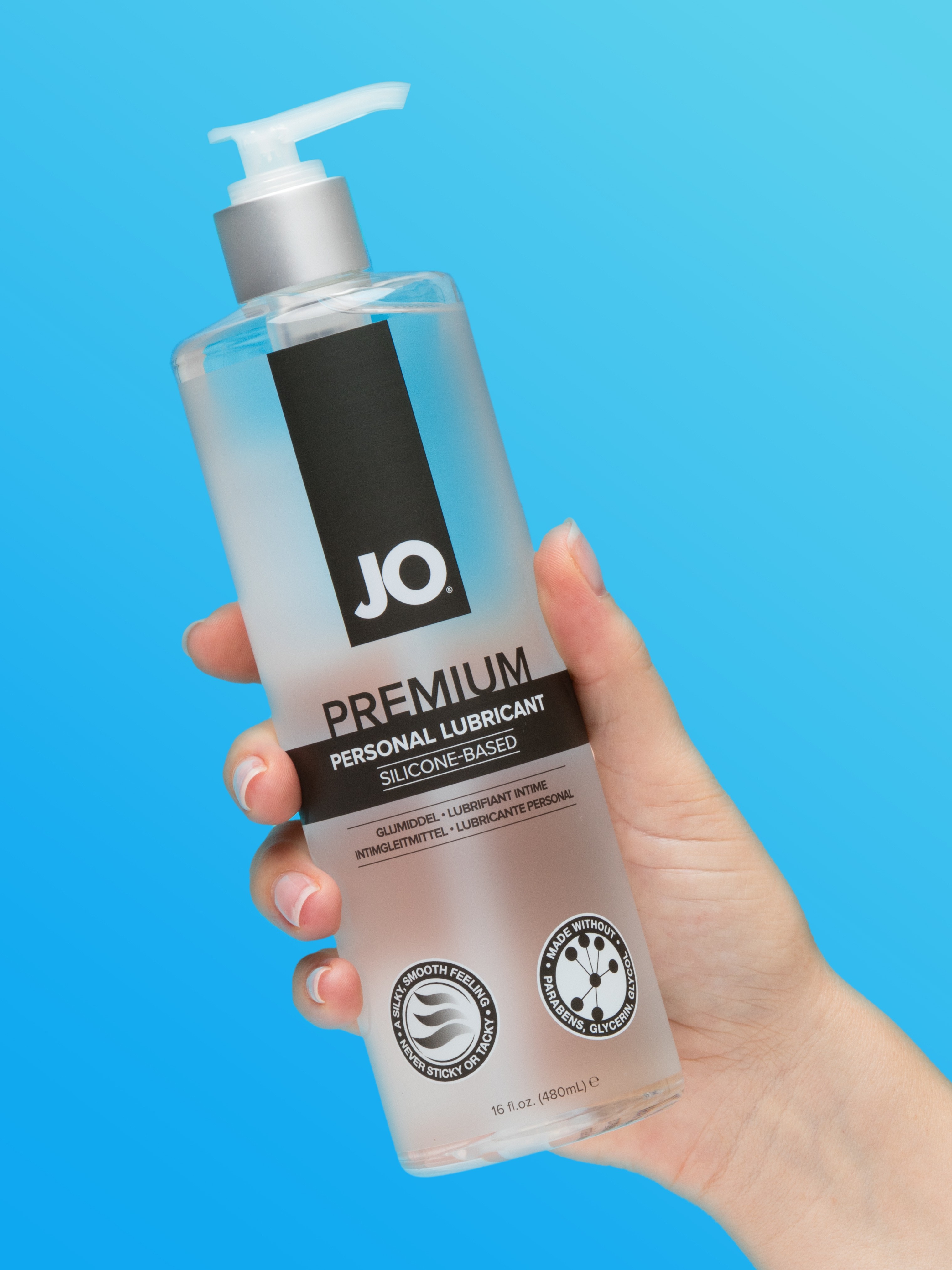 System JO Premium Silicone Lubricant 480ml, , hi-res