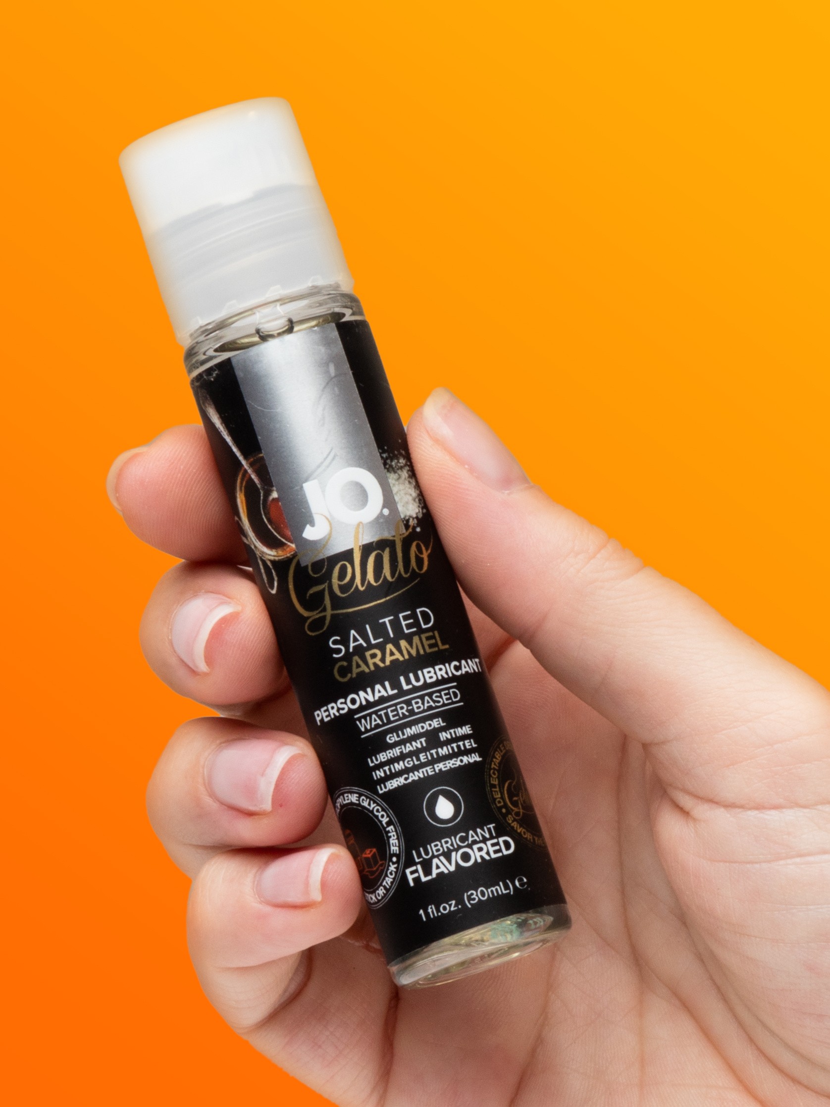 System JO Gelato Salted Caramel Flavoured Lubricant 30ml, , hi-res