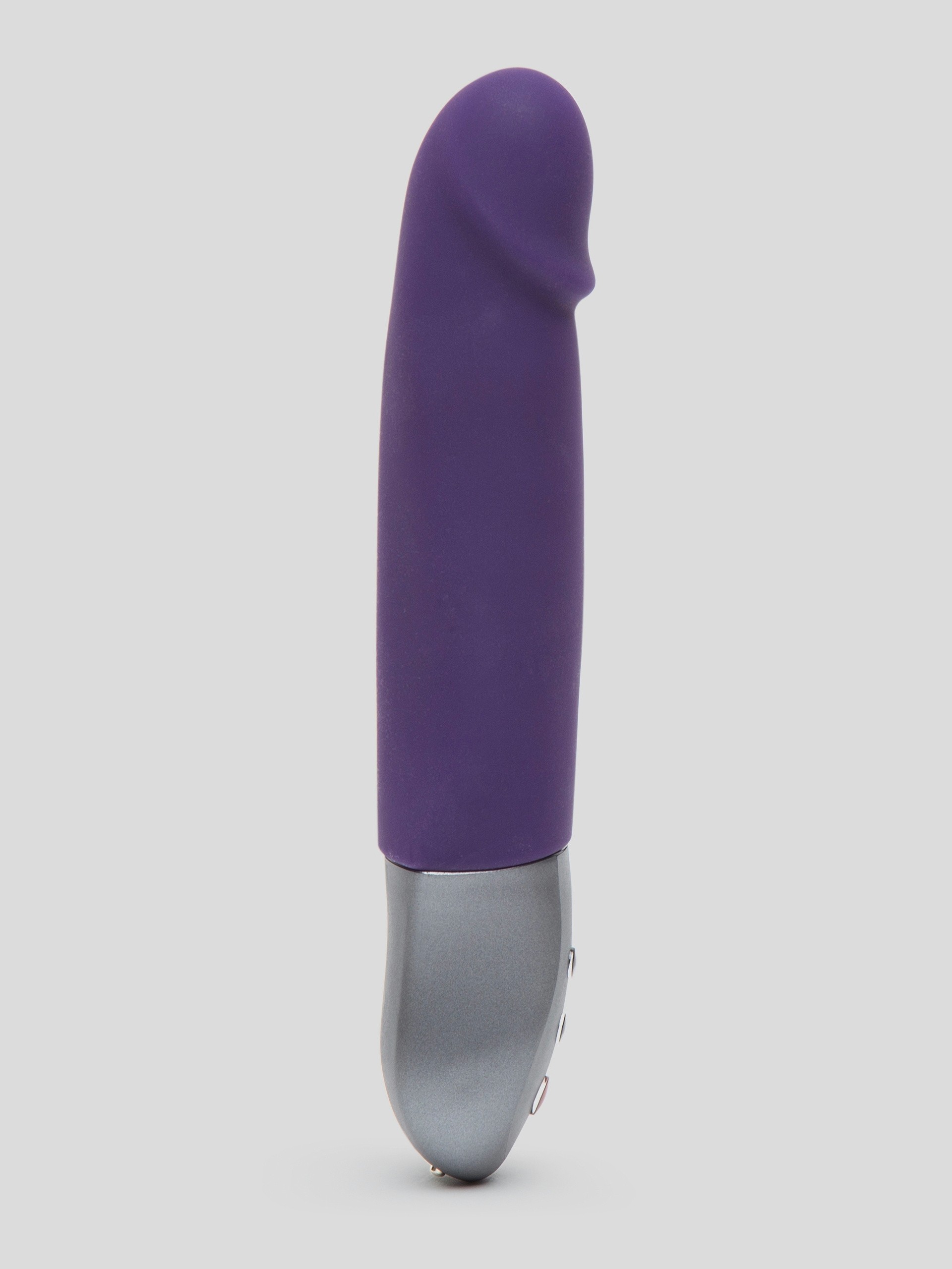 Fun Factory Stronic Real Rechargeable Realistic Thrusting Vibrator, Purple, hi-res