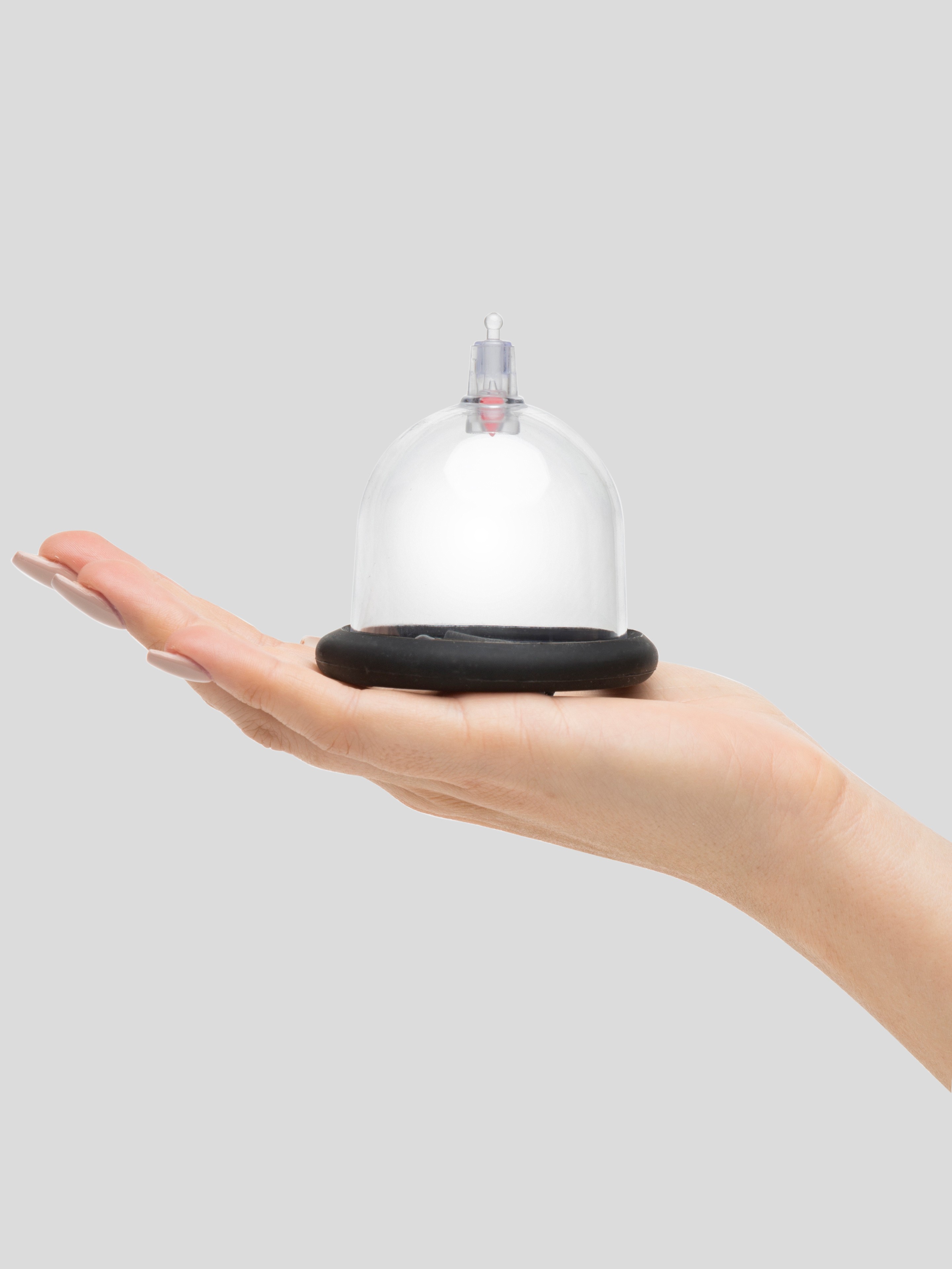 Bad Kitty Vibrating Nipple Sucker Cups, Clear, hi-res