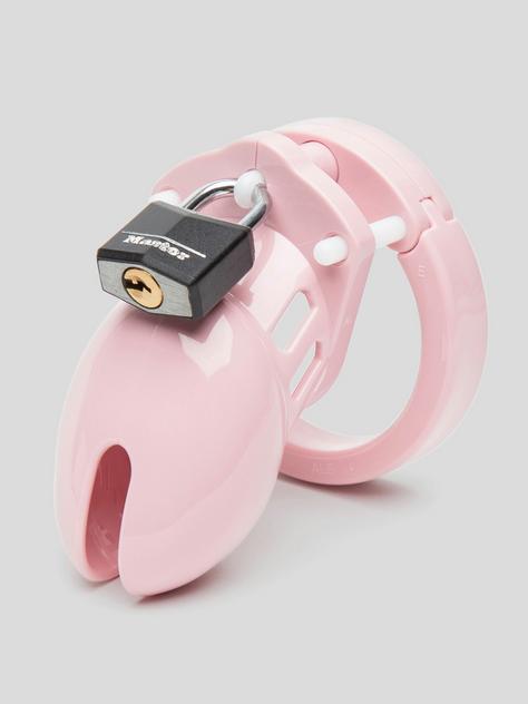 CB-6000S kurzer Keuschheitskäfig (pink), Pink, hi-res
