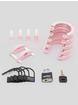 CB-6000S Short Male Pink Chastity Cage Kit, Pink, hi-res