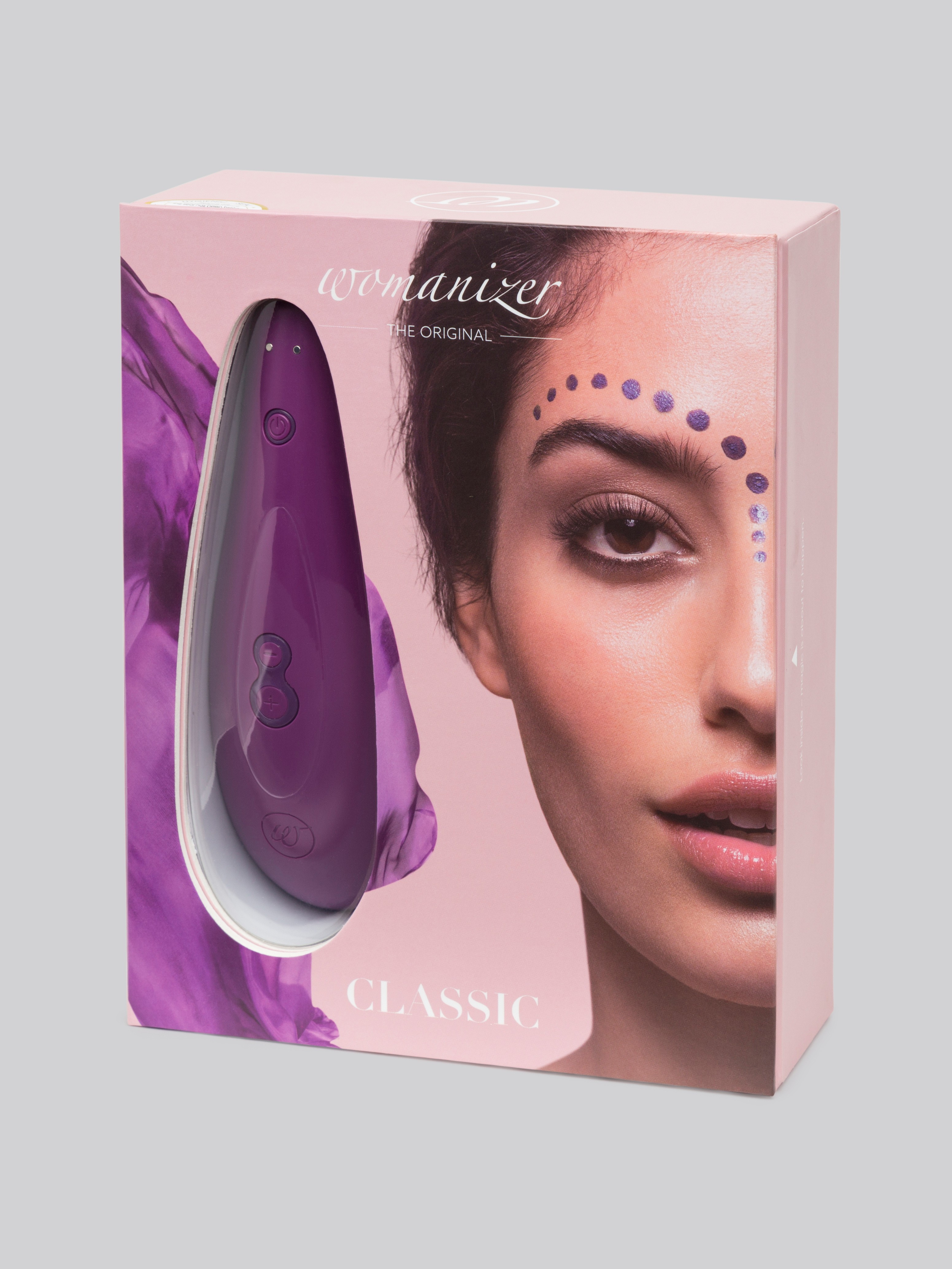 Womanizer Classic Rechargeable Clitoral Stimulator, Purple, hi-res