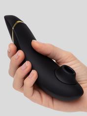 Stimulateur clitoridien rechargeable Smart Silence Premium noir, Womanizer