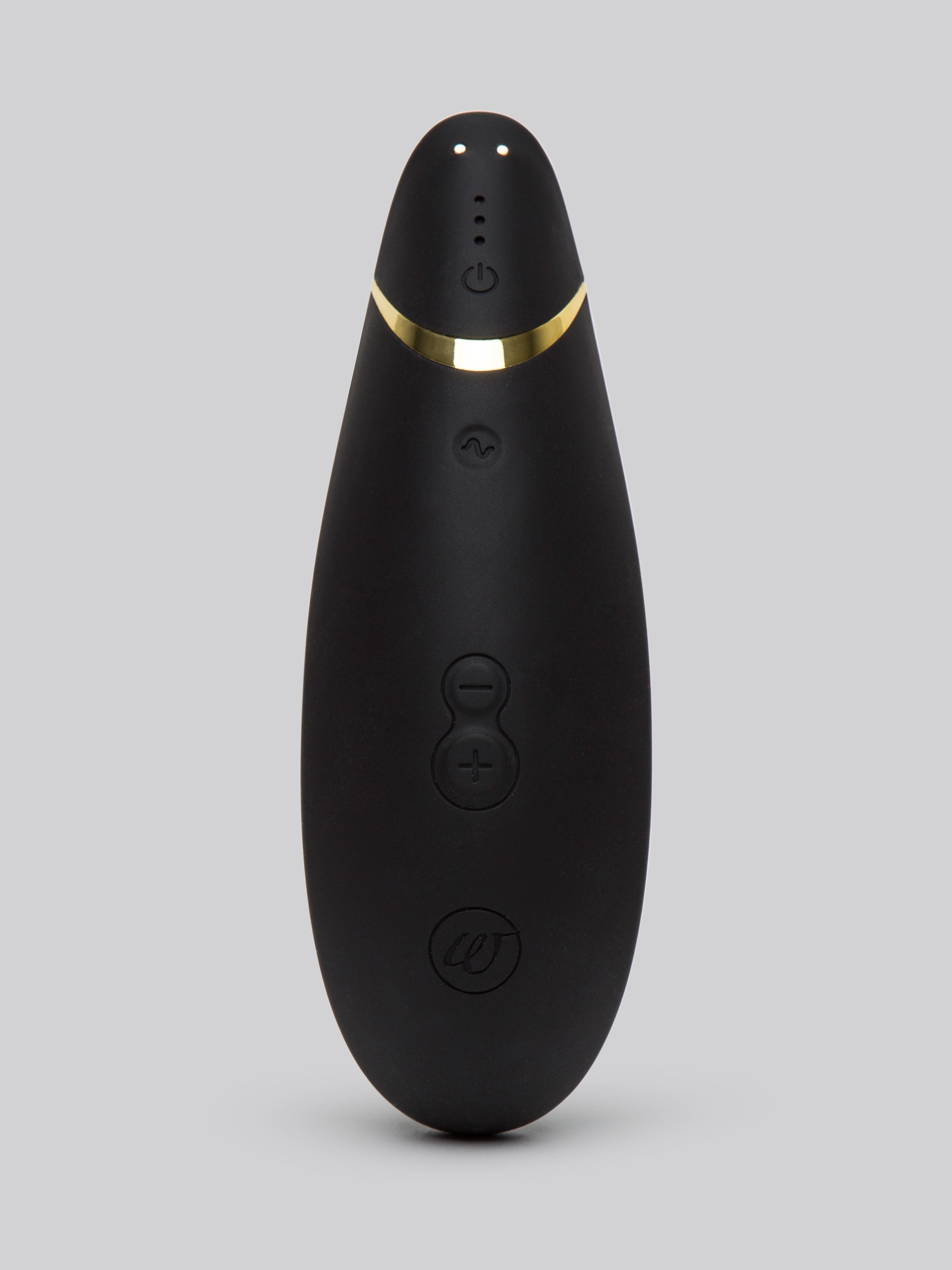 Womanizer Premium Rechargeable Smart Silence Clitoral Suction Stimulator, Black, hi-res