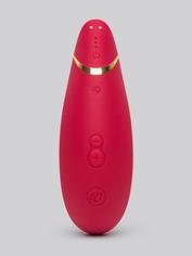 Stimulateur clitoridien rechargeable Smart Silence Premium rouge, Womanizer, Rouge, hi-res