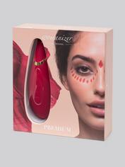 Stimulateur clitoridien rechargeable Smart Silence Premium rouge, Womanizer, Rouge, hi-res