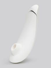 Womanizer Premium Rechargeable Smart Silence Clitoral Suction Stimulator, White, hi-res