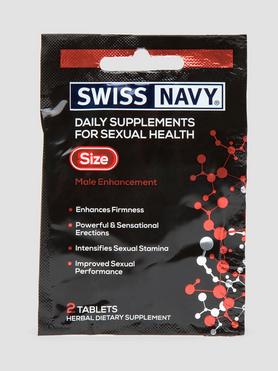 Swiss Navy Herbal Supplement for Men (2 Tablets)
