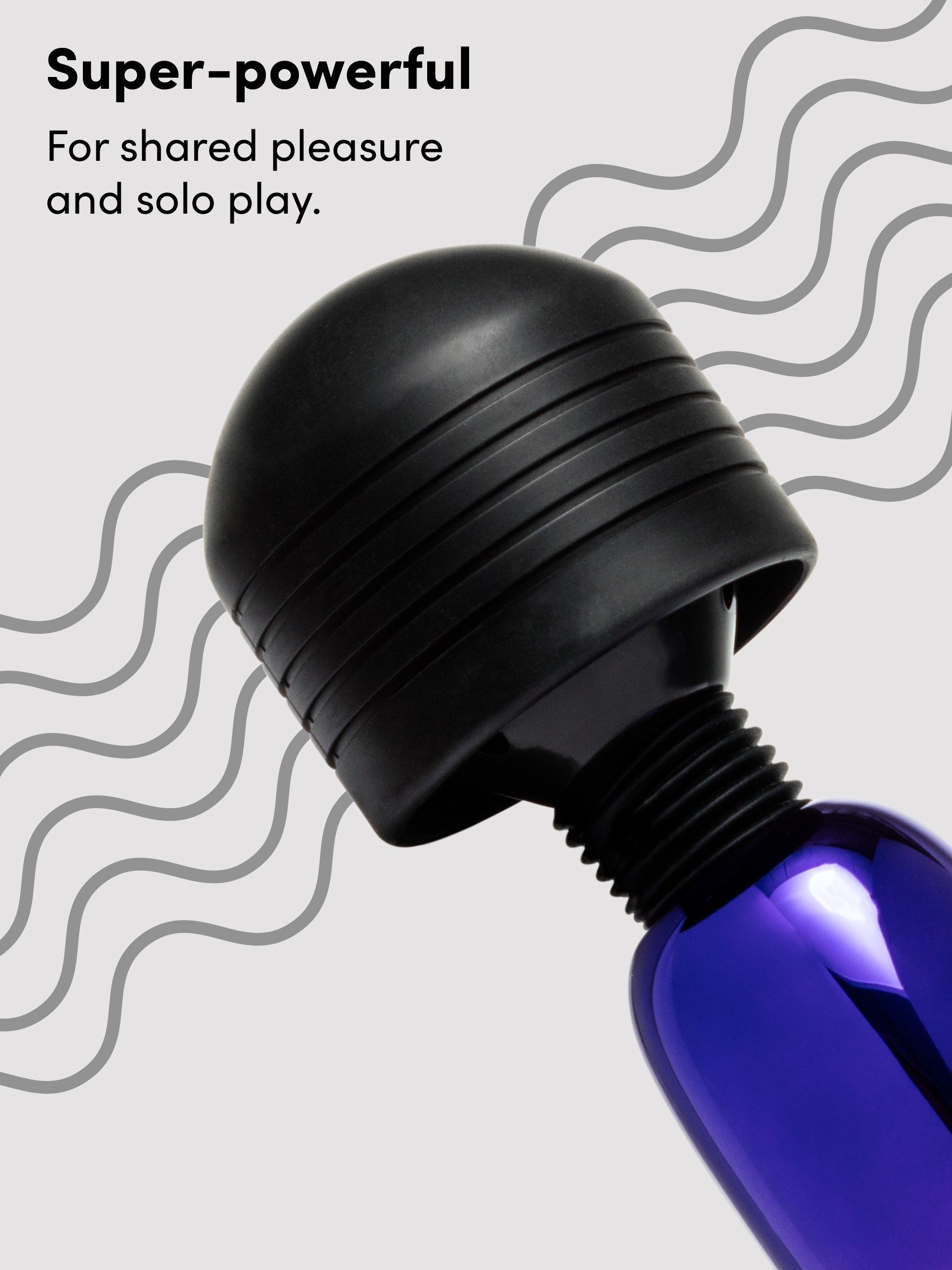 Lovehoney Extra Powerful Multispeed Mains Powered Magic Wand Vibrator, Pink, hi-res