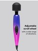 Lovehoney Metallic Classic Mains Powered Massage Wand Vibrator , Pink, hi-res