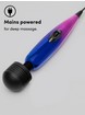 Lovehoney Metallic Classic Mains Powered Massage Wand Vibrator , Pink, hi-res