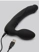 Tracey Cox Supersex Rechargeable Remote Control Strapless Strap-On Vibrator, Black, hi-res