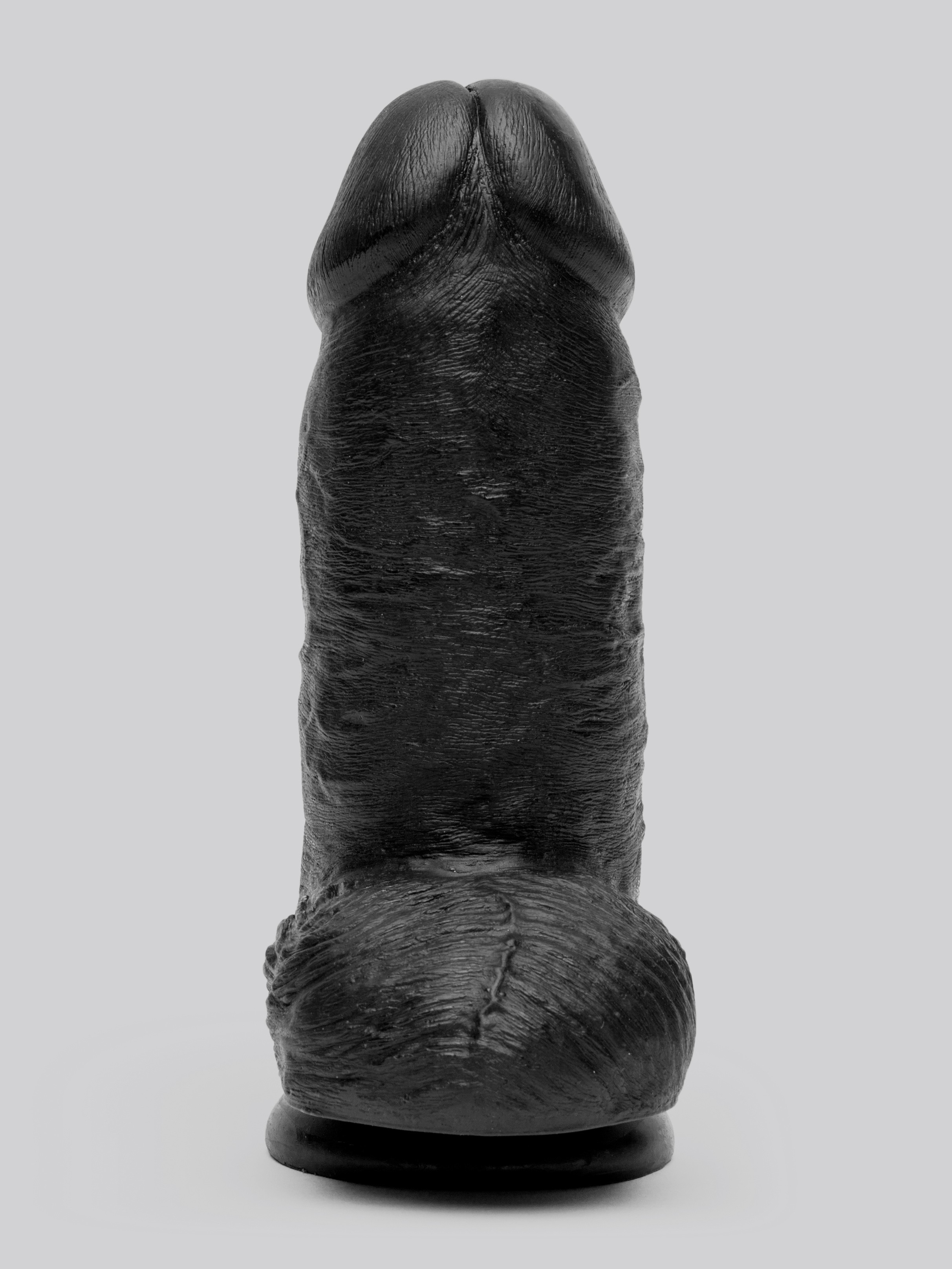 King Cock Mega Chubby Realistic Black Suction Cup Dildo 7 Inch, Black, hi-res
