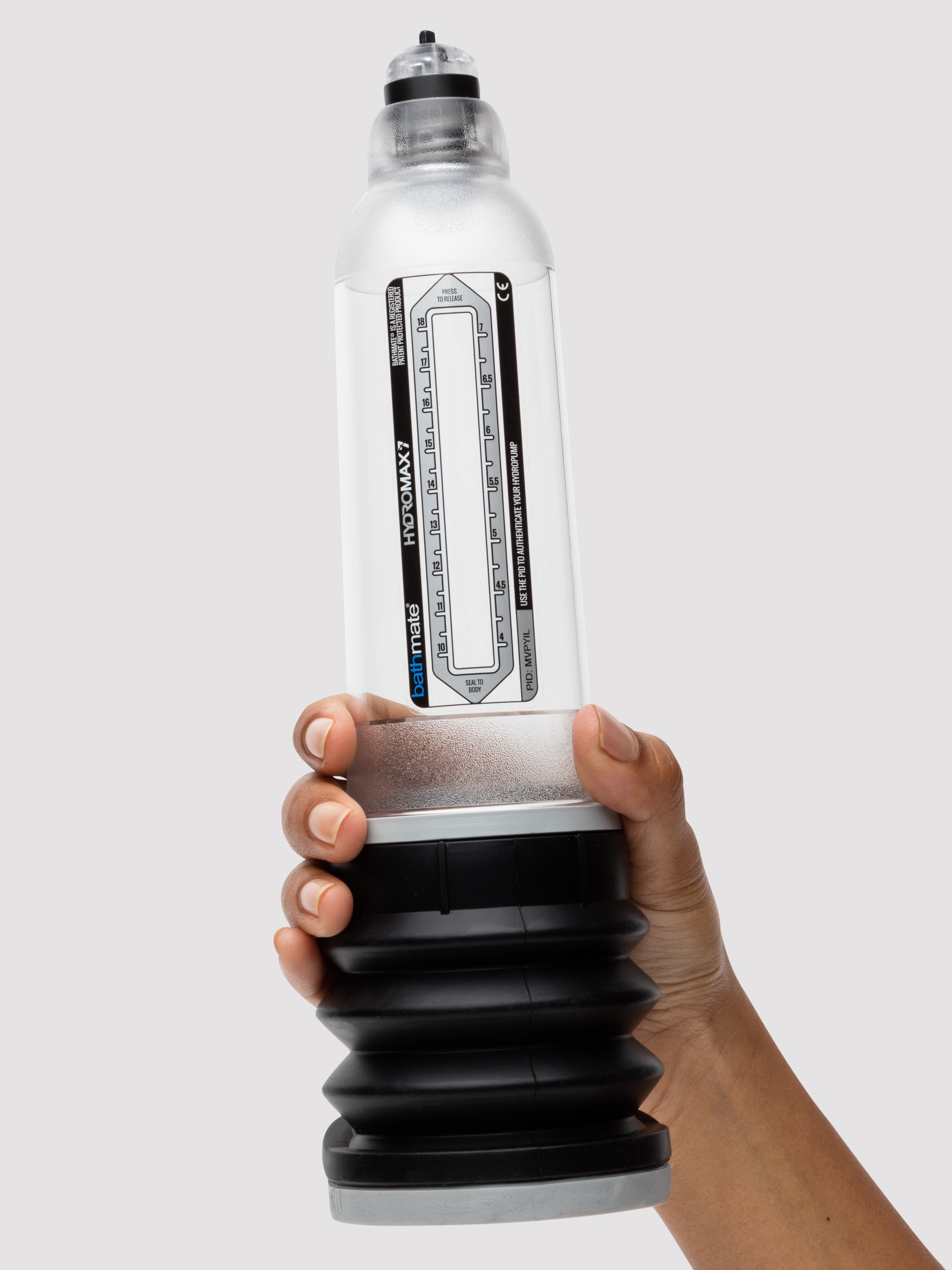 Bathmate HYDROMAX7 Penis Pump Clear 5-7 Inches, Clear, hi-res