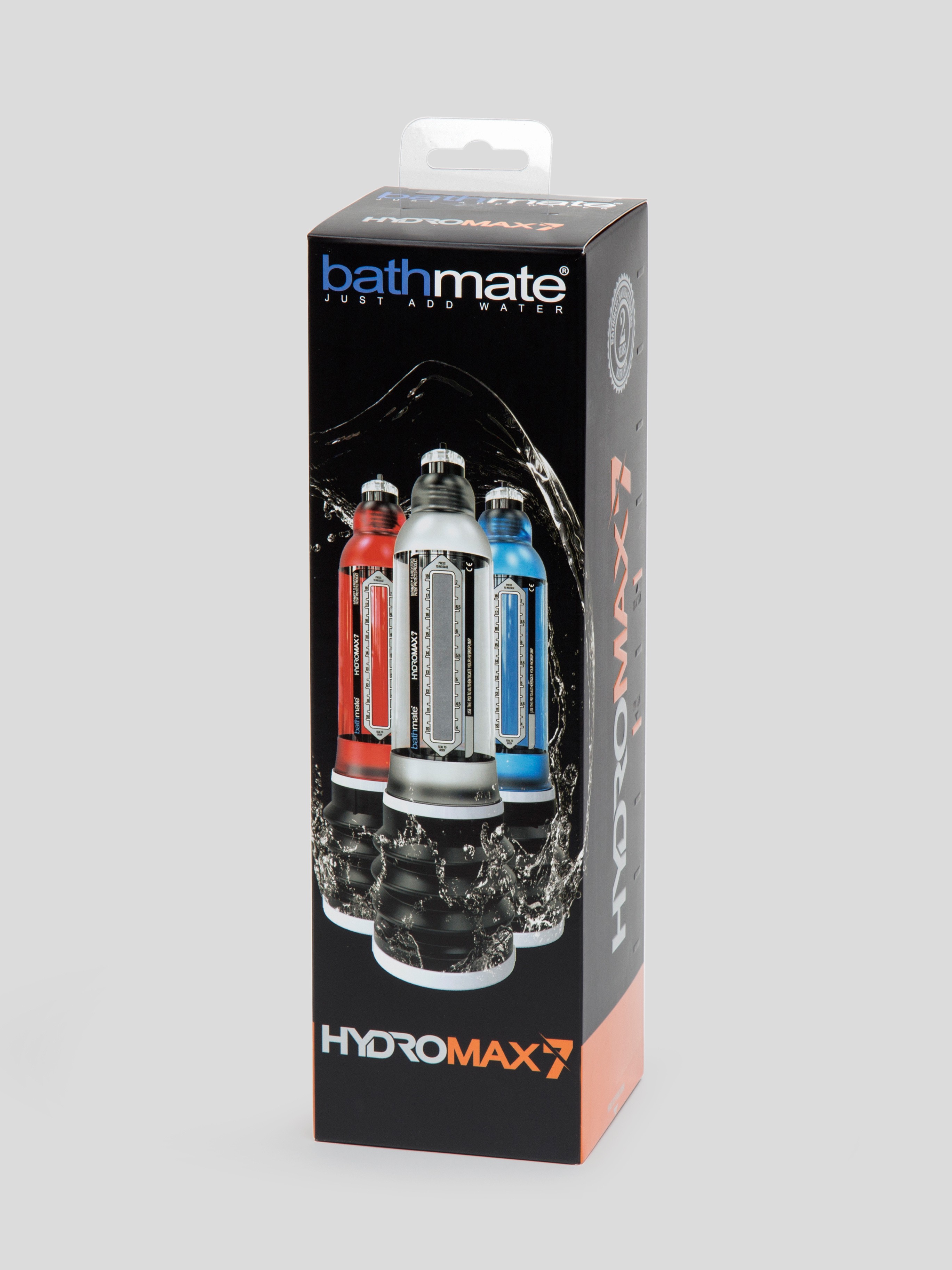 Bathmate HYDROMAX7 Penis Pump Blue 5-7 Inches, Blue, hi-res