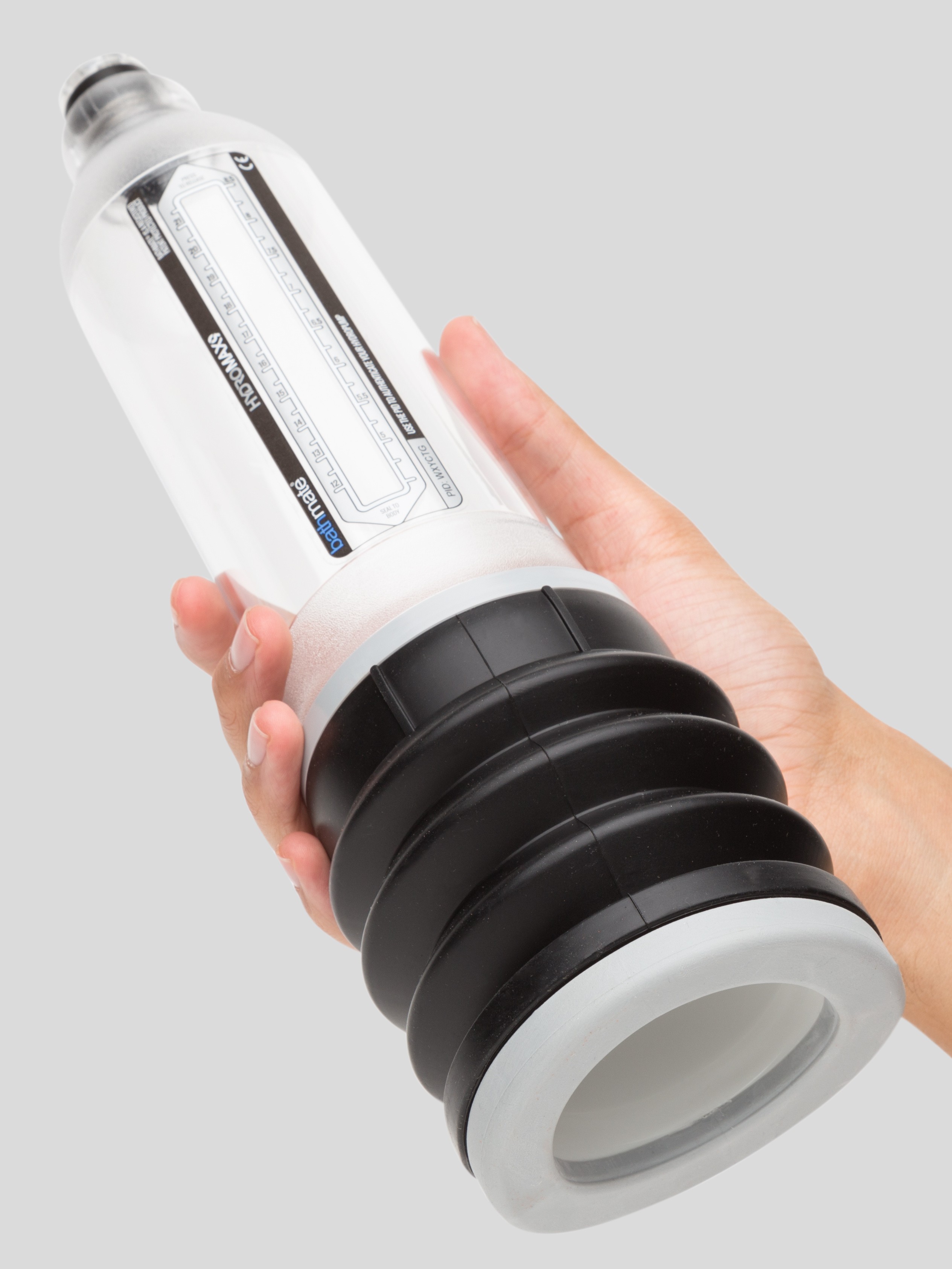 Bathmate HYDROMAX9 Penis Pump Clear 7-9 Inches, Clear, hi-res