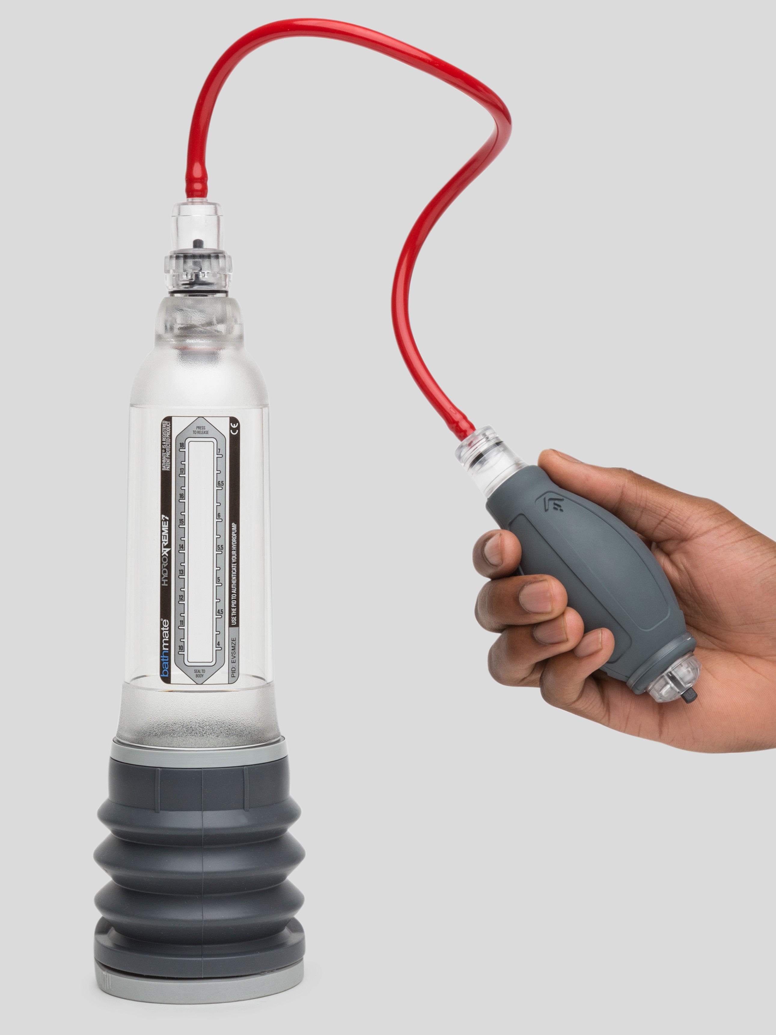 Bathmate HYDROXTREME 7 Penis Pump Clear 5-7 Inches, Clear, hi-res