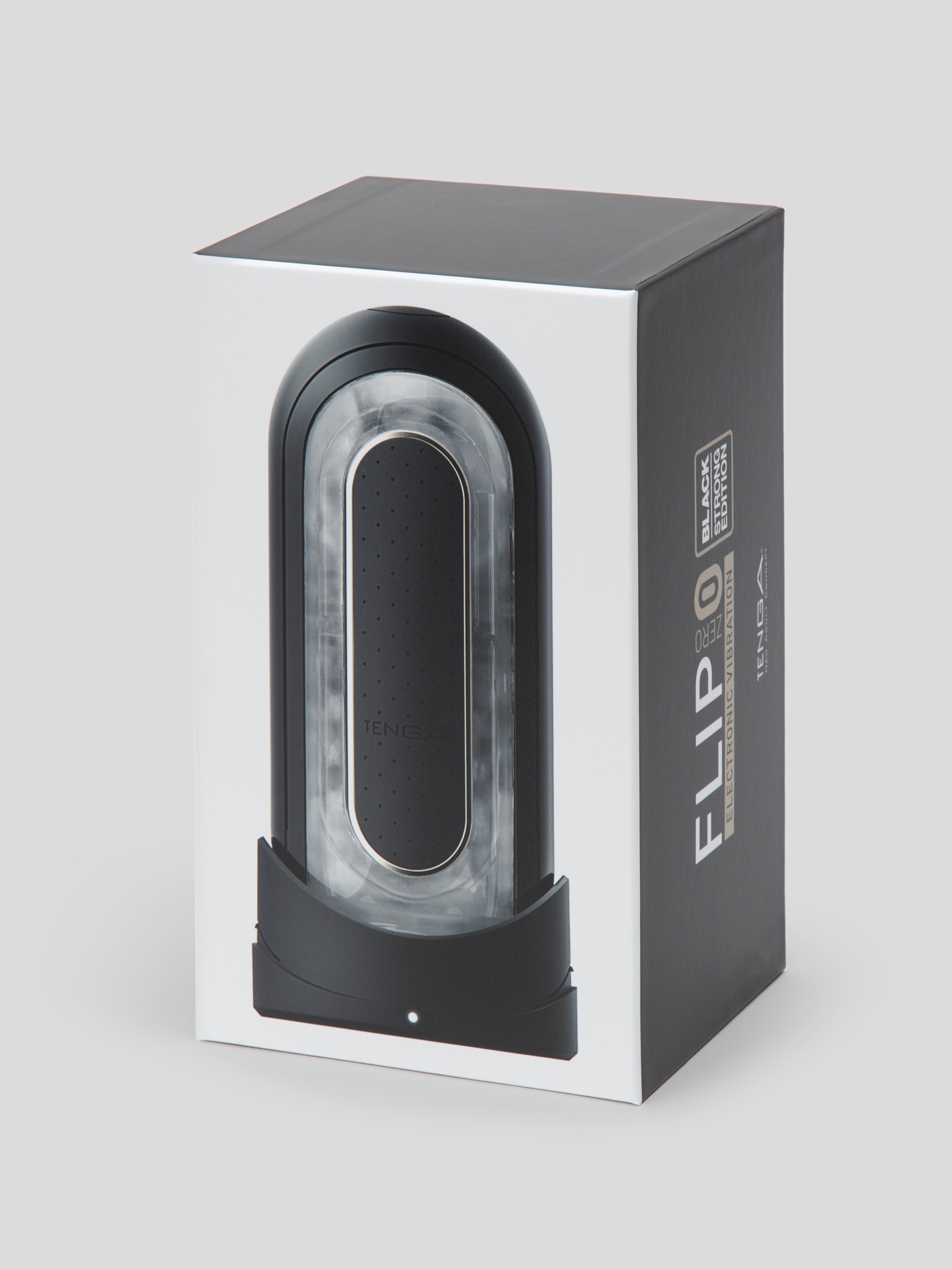 TENGA Flip Zero Rechargeable Vibrating Male Masturbator, Black, hi-res
