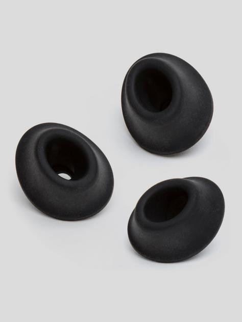 Womanizer Vibrator Replacement Heads Medium (3 Pack), Black, hi-res
