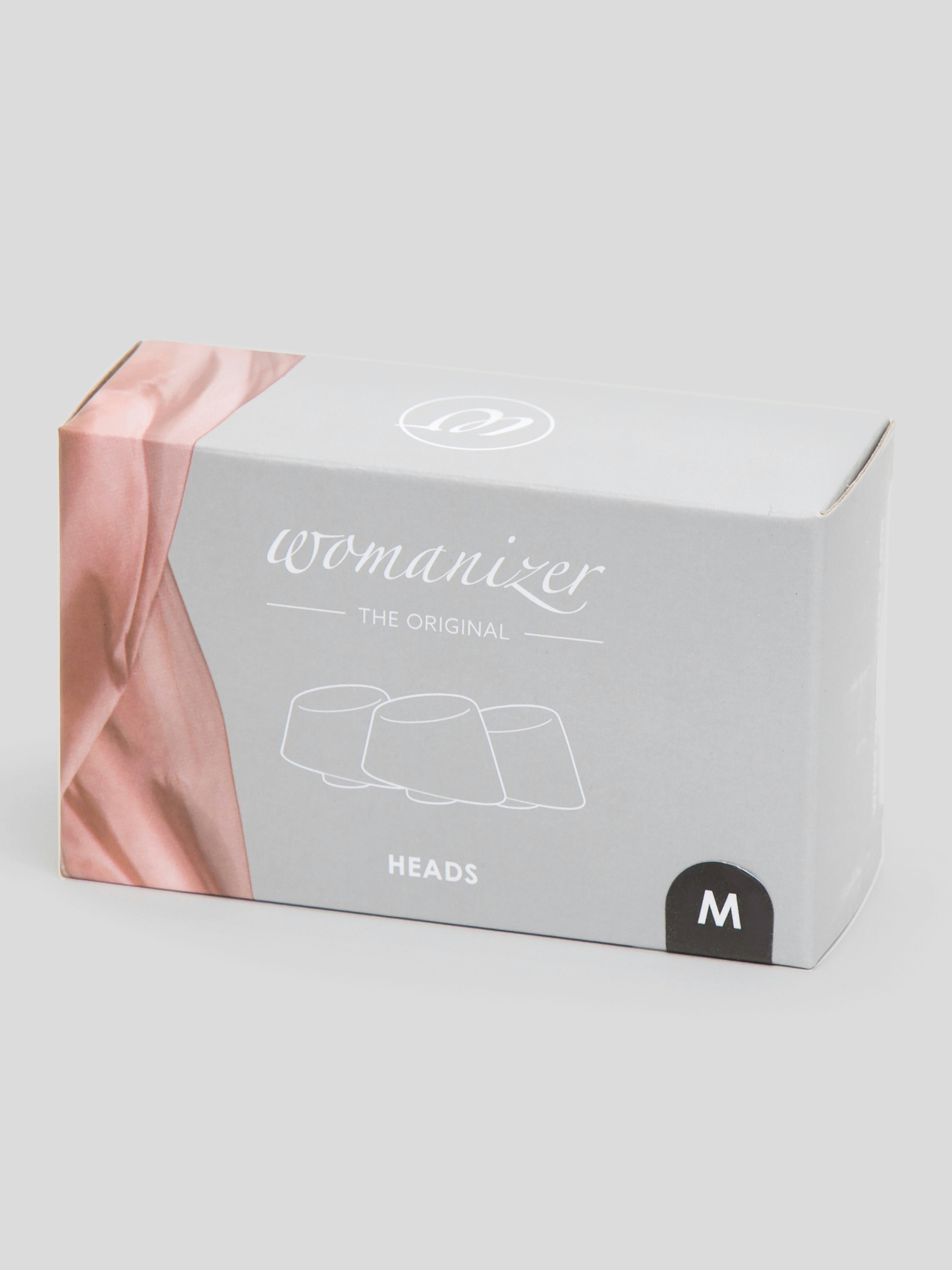 Womanizer DUO Vibrator Replacement Heads Medium (3 Pack), Black, hi-res