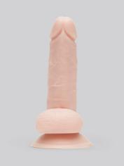 Lifelike Lover Classic Rechargeable Remote Control Dildo 6 Inch, Flesh Pink, hi-res