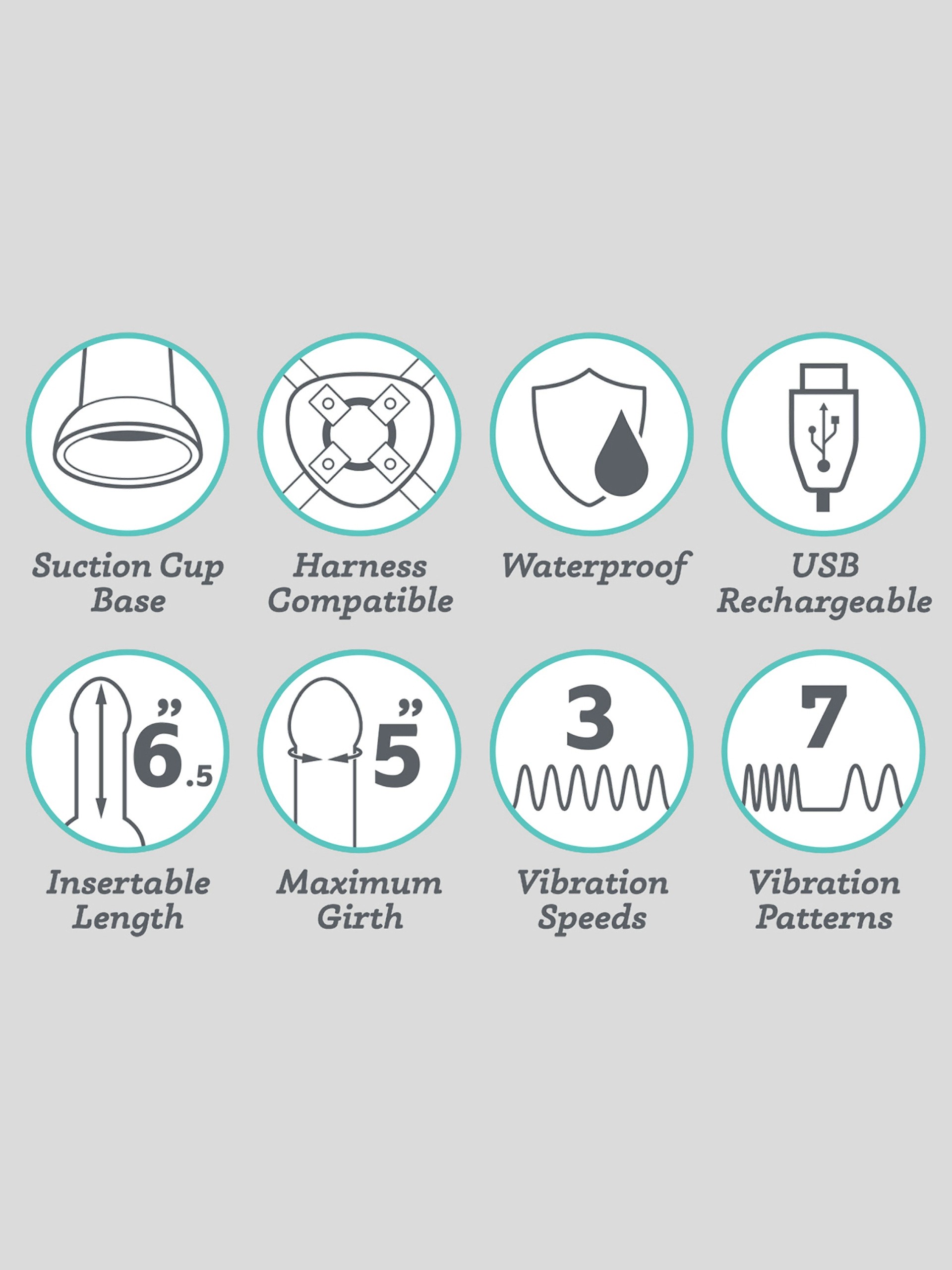 Lifelike Lover Classic Rechargeable Remote Control Dildo 8 Inch, Flesh Pink, hi-res