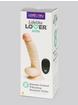Lifelike Lover Classic Rechargeable Remote Control Dildo 8 Inch, Flesh Pink, hi-res