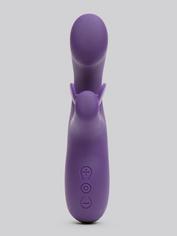 Vibromasseur clitoris point G luxe rechargeable G-Kiss, Desire, Violet, hi-res