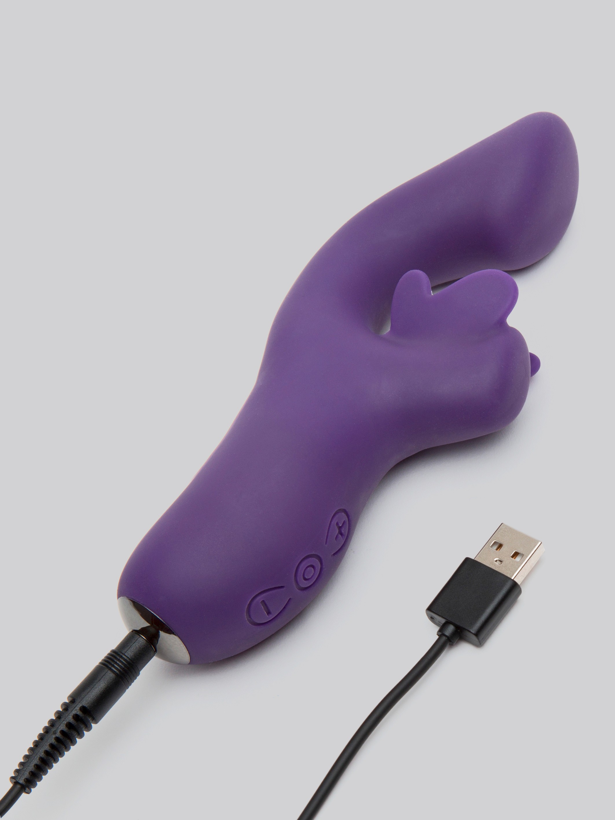 Desire Luxury Rechargeable G-Kiss G-Spot and Clitoral Vibrator, Purple, hi-res