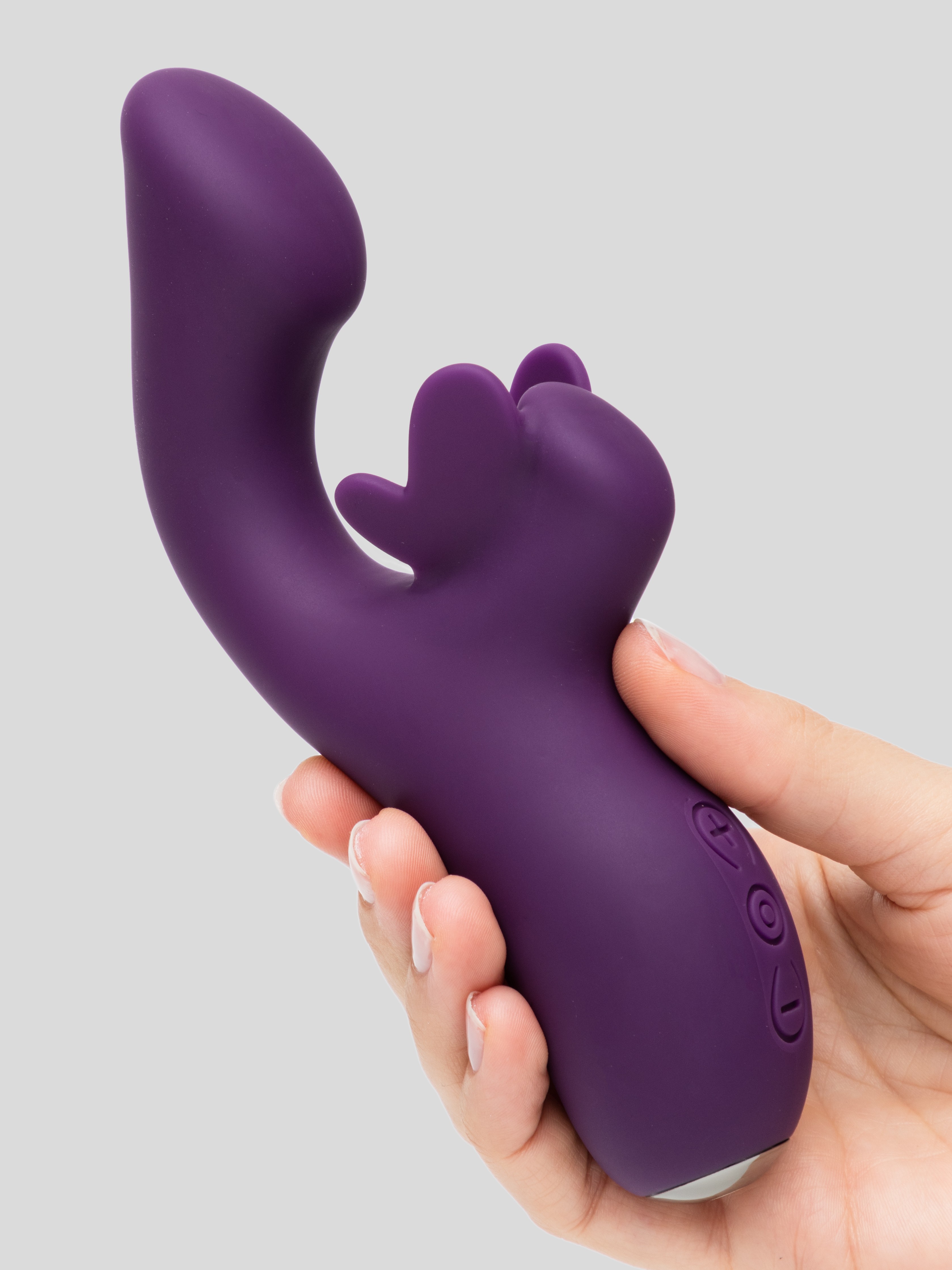 Desire Luxury Rechargeable G-Kiss G-Spot and Clitoral Vibrator, Purple, hi-res