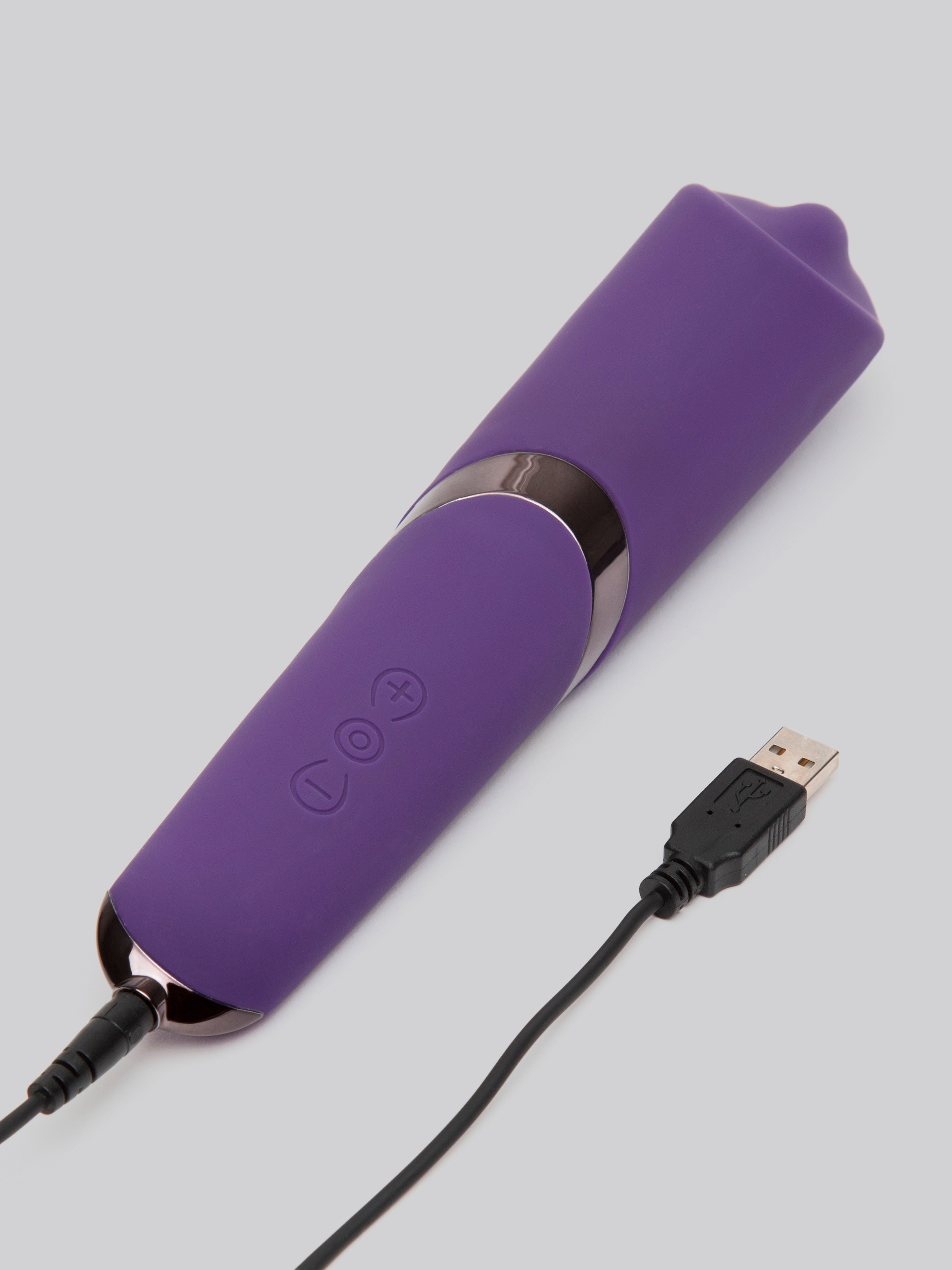 Desire Luxury Rechargeable Wand Vibrator, Purple, hi-res