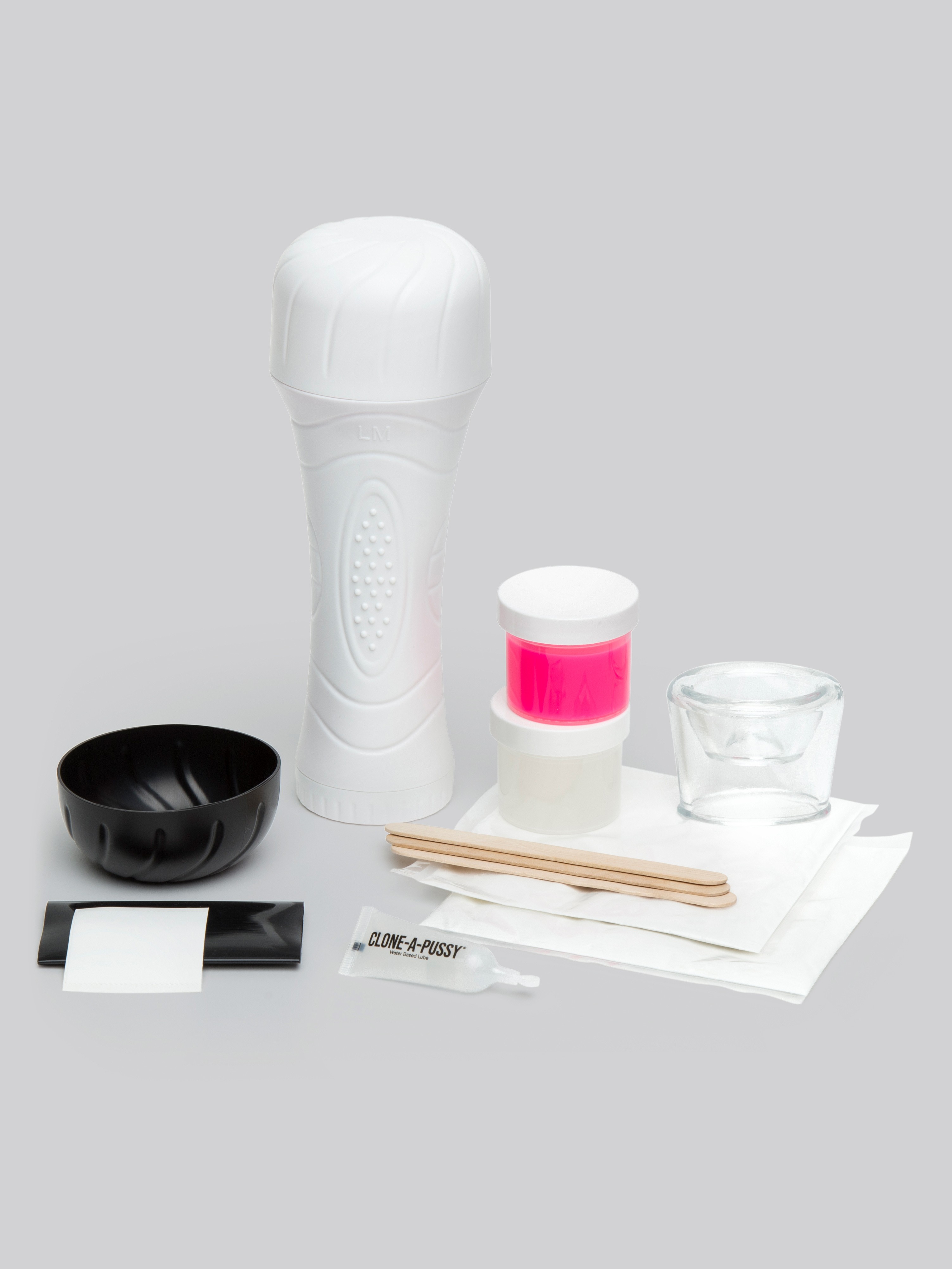 Clone-A-Pussy Plus+ Female Molding Kit with Cup, Pink, hi-res