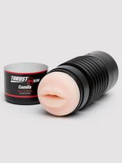 THRUST Pro Ultra Camila Double-Ended Cup Realistic Vagina and Mouth, Flesh Pink, hi-res