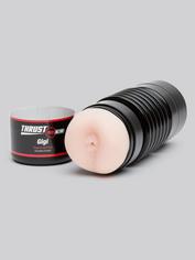 THRUST Pro Ultra Gigi Double-Ended Cup Realistic Vagina and Ass, Flesh Pink, hi-res
