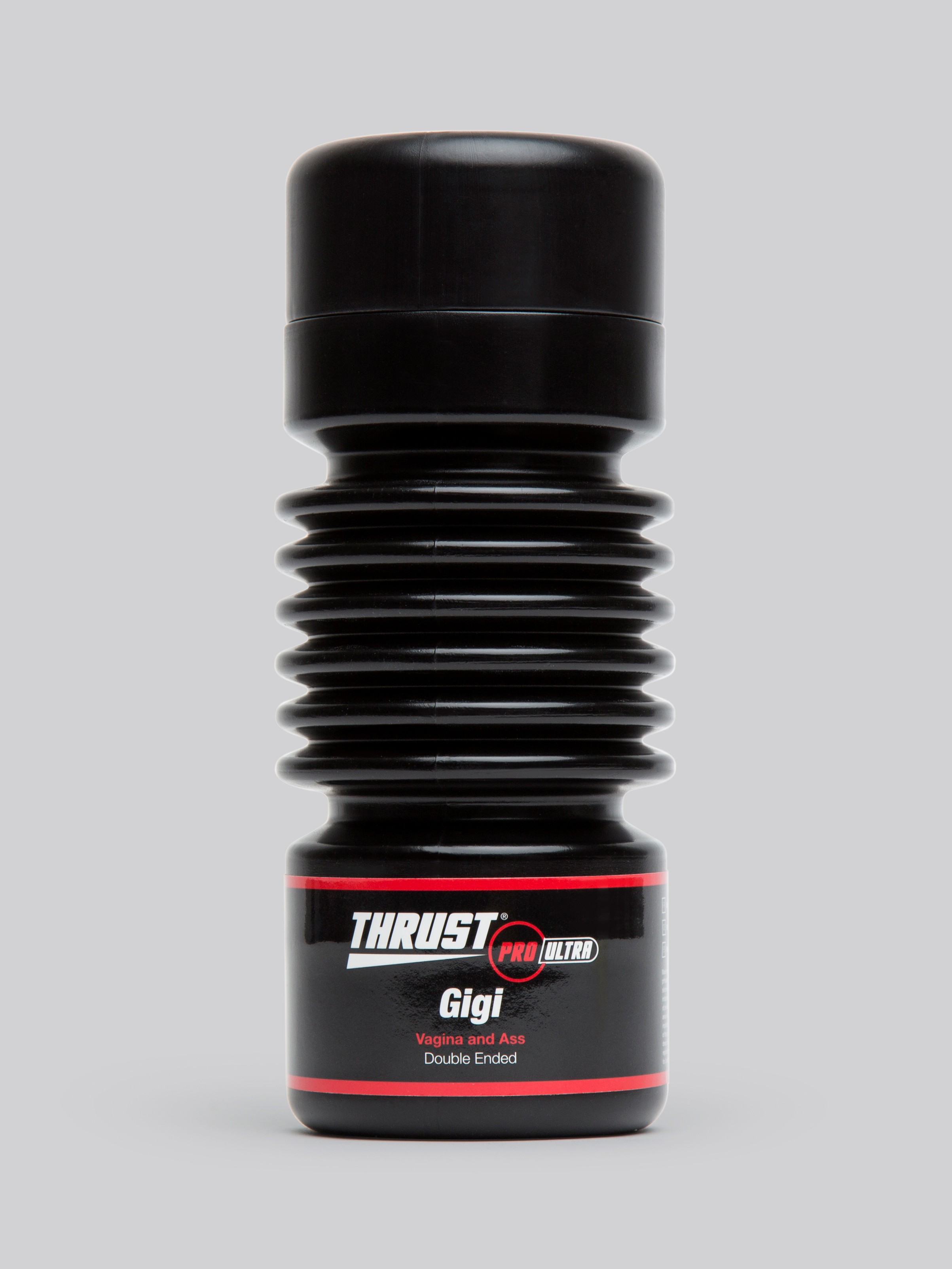 THRUST Pro Ultra Gigi Double-Ended Cup Realistic Vagina and Ass, Flesh Pink, hi-res
