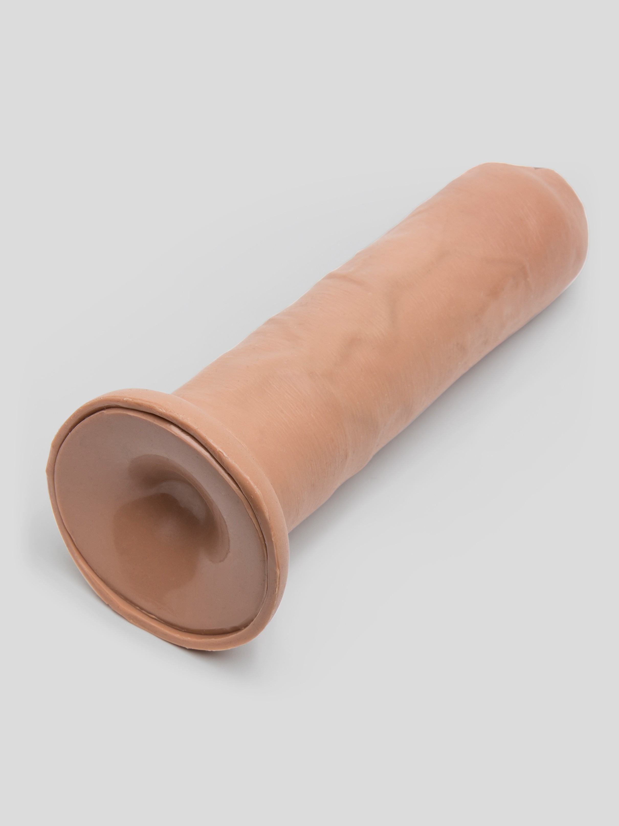 King Cock Uncut Ultra Realistic Suction Cup Dildo 8 Inch, Flesh Tan, hi-res