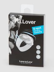 G-Lover Vibrating Cock Ring for G-Spot Stimulation, Clear, hi-res