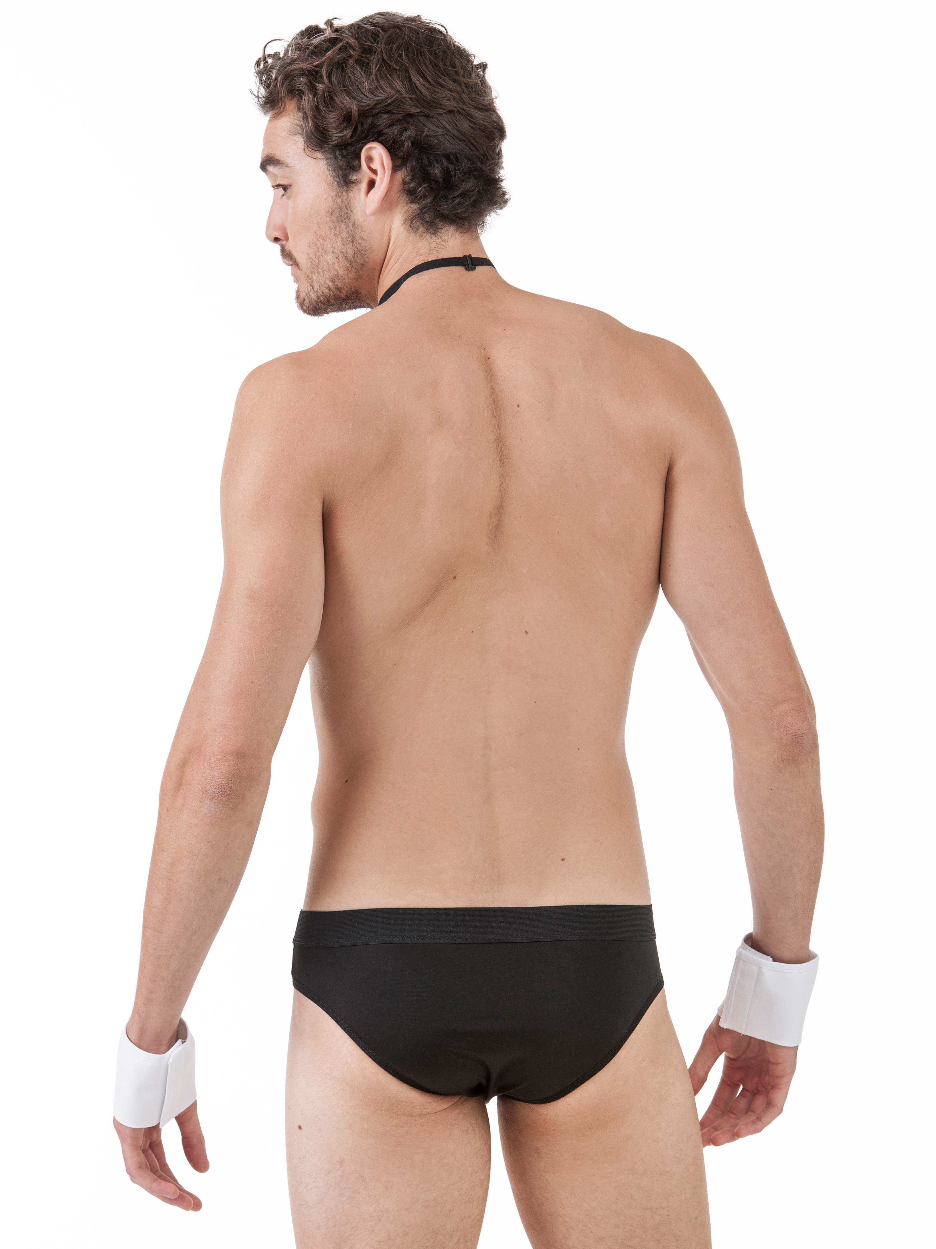 Passion Black and White Butler Set , Black, hi-res