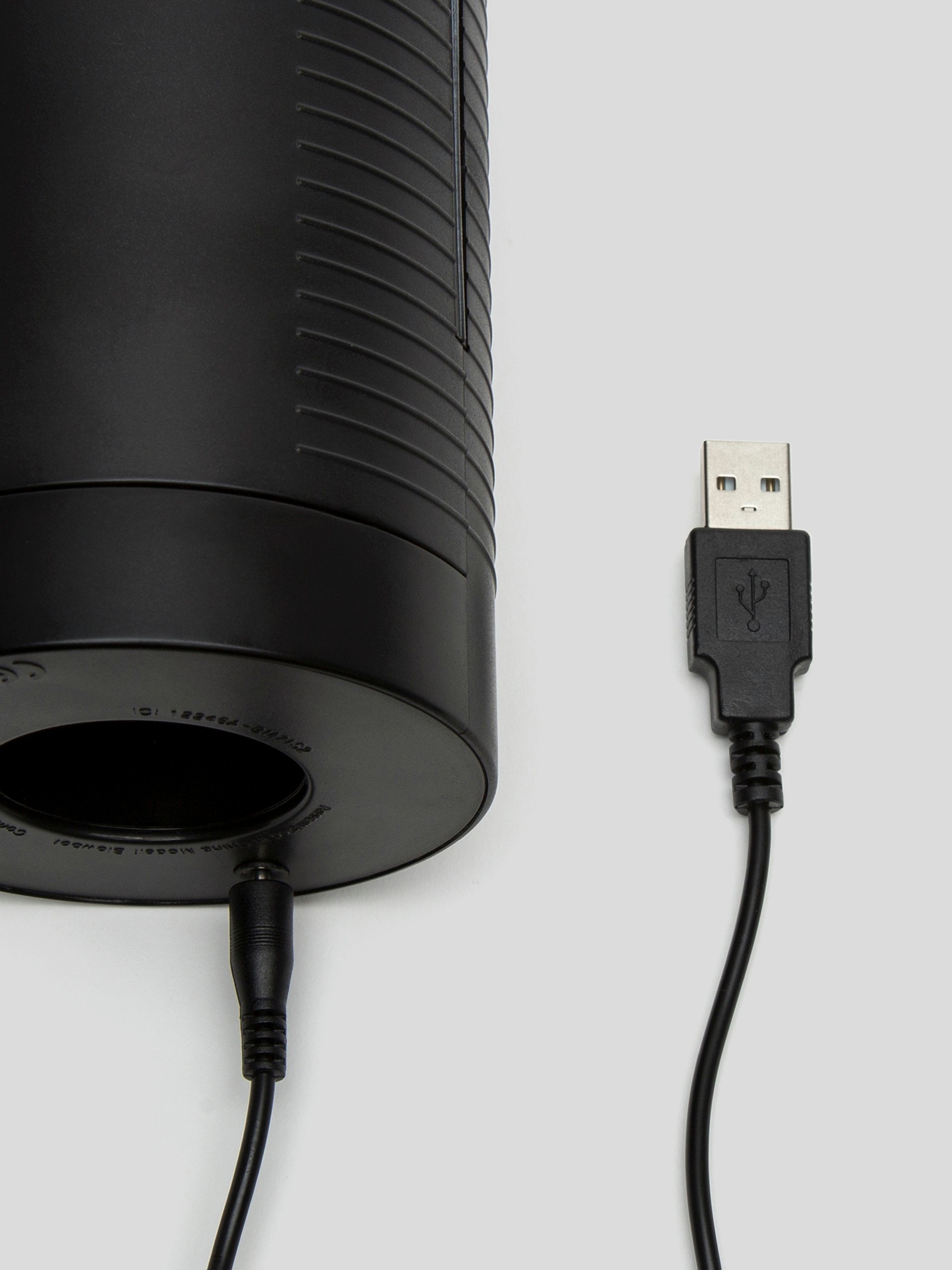 Kiiroo TITAN App Controlled Interactive Vibrating Male Masturbator, Black, hi-res