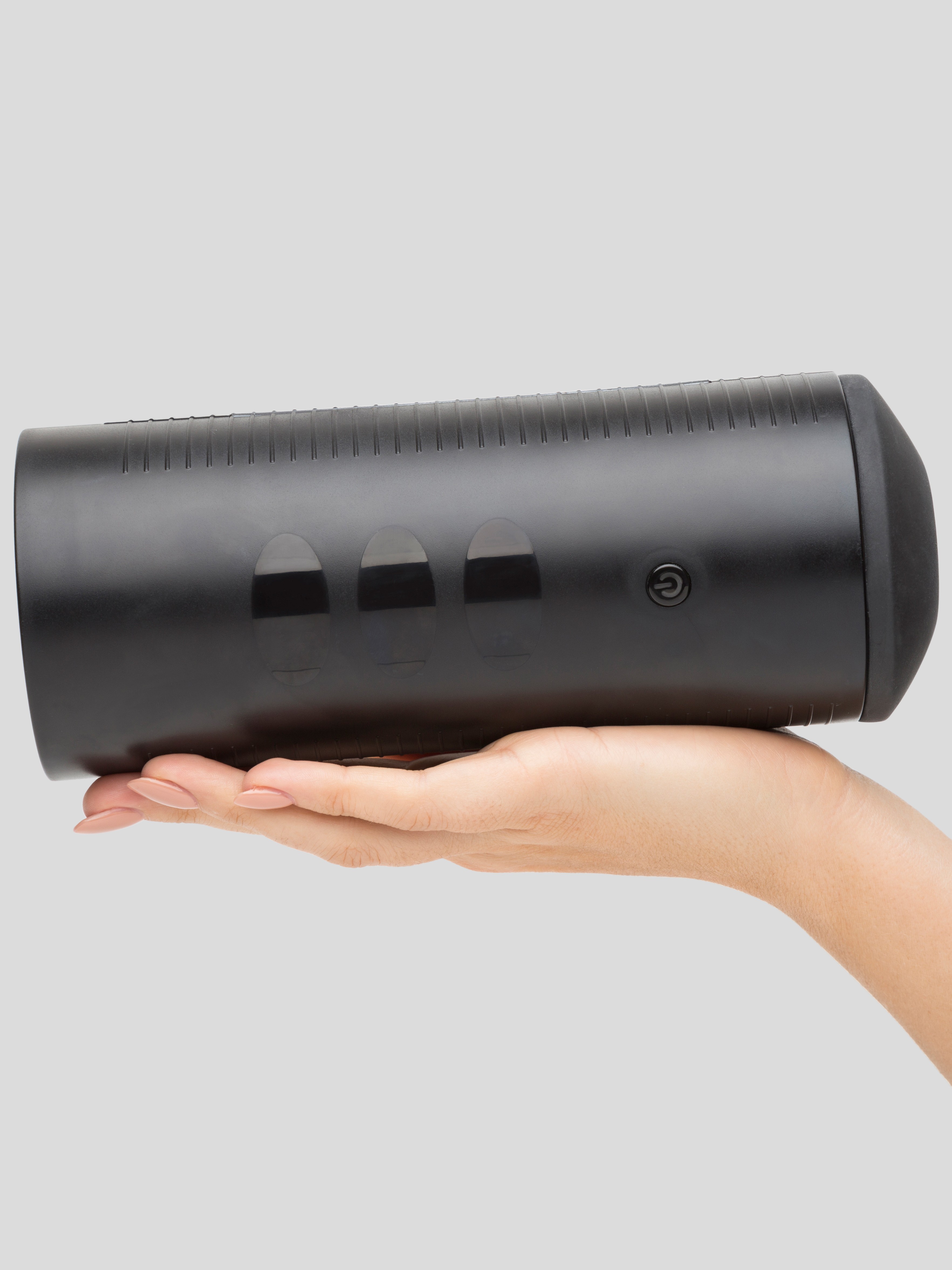 Kiiroo TITAN App Controlled Interactive Vibrating Male Masturbator, Black, hi-res