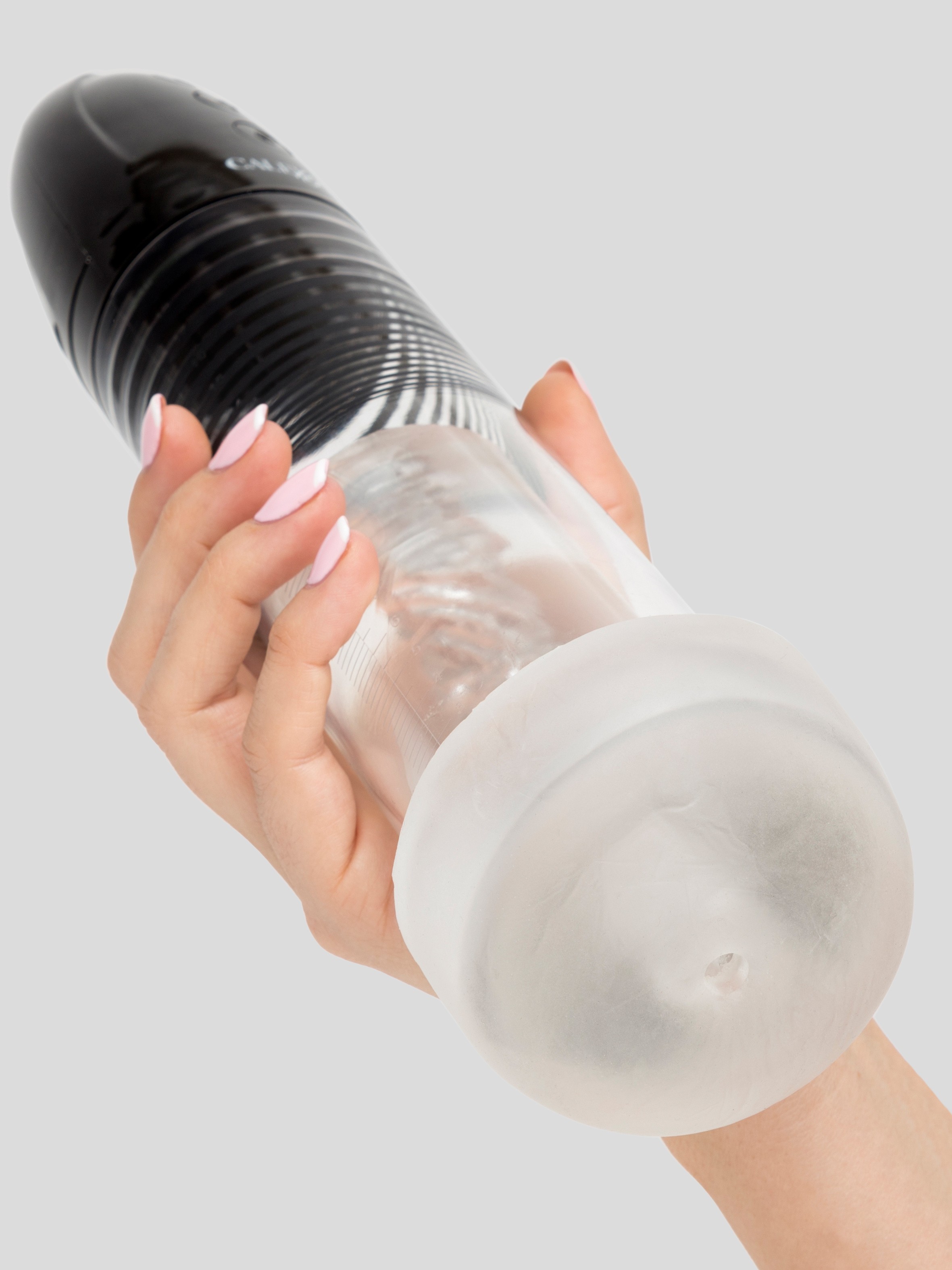 Optimum Series Rechargeable Automatic Smart Penis Pump, Black, hi-res