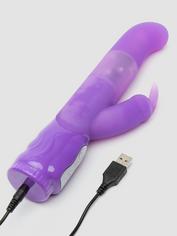 Lovehoney Dream Rabbit Rechargeable Silicone G-Spot Rabbit Vibrator, Purple, hi-res
