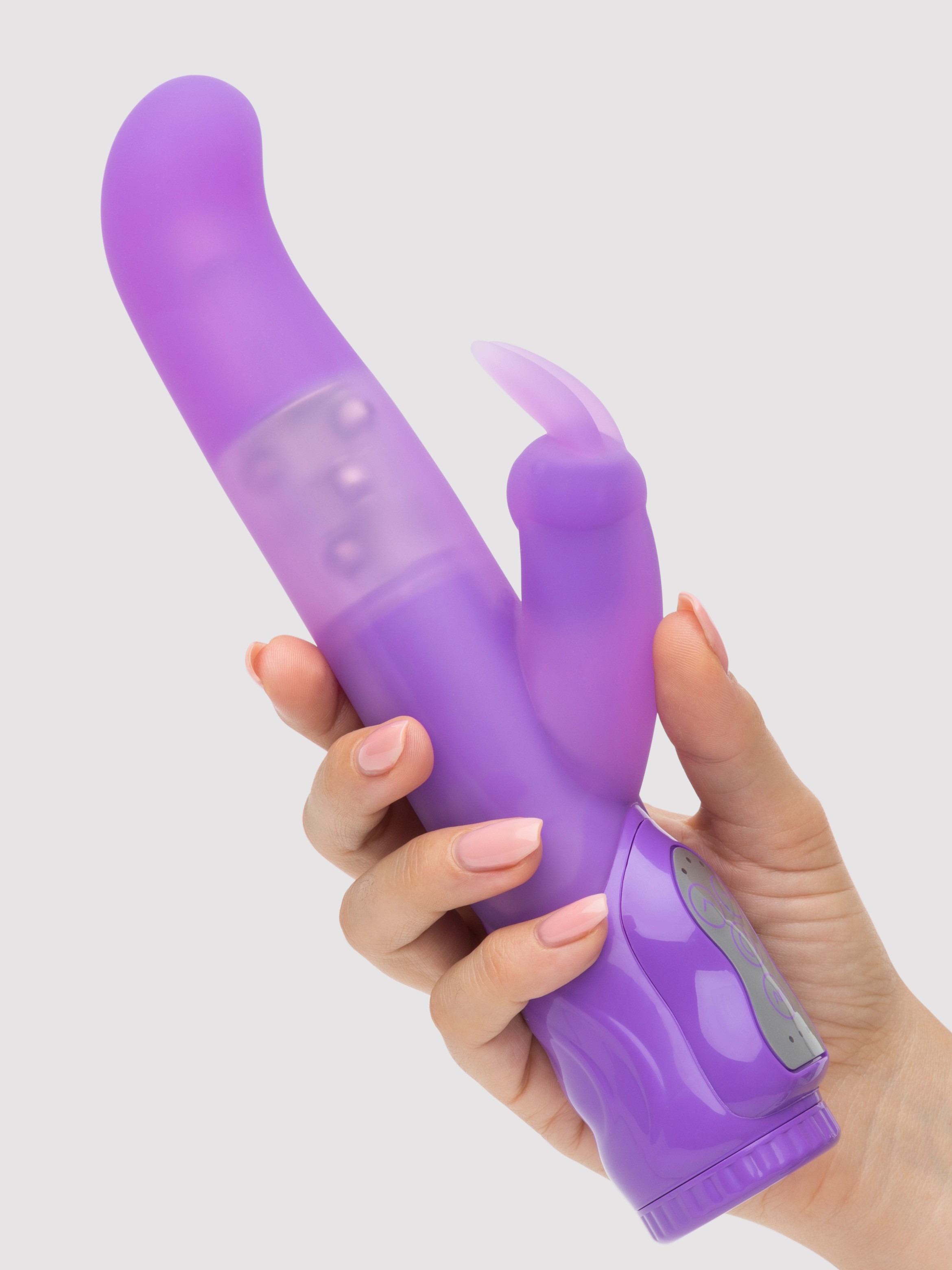 Lovehoney Dream Rabbit Rechargeable Silicone G-Spot Rabbit Vibrator, Purple, hi-res